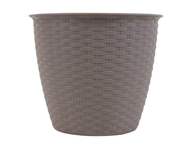 Round Rattan Plant Pot 20cm