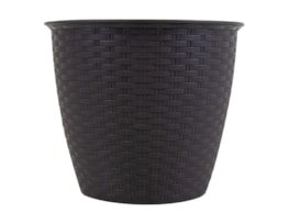 Round Rattan Plant Pot 20cm