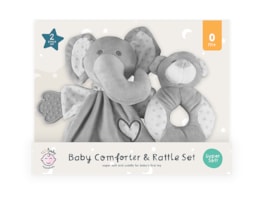 Wholesale Baby Comforter & Plush Rattler Set