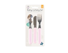 Wholesale Baby C0utlery Set 3pk