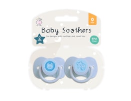 Wholesale Soothers With Steriliser & Travel Box 2pk