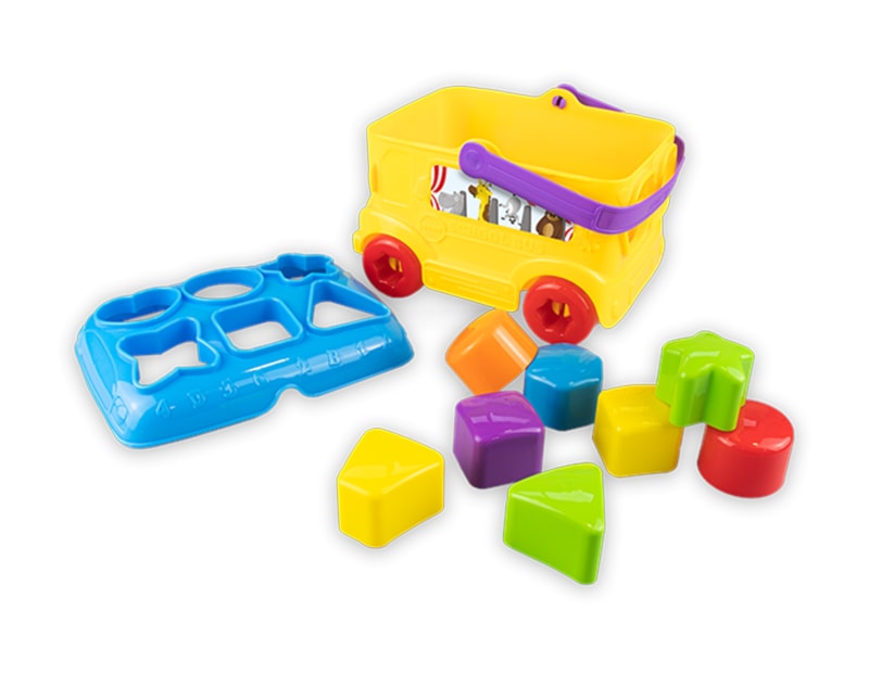 Wholesale Little Learners Shape Sorter Bus