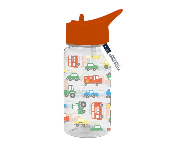 Wholesale Boys Printed Bottle With Straw