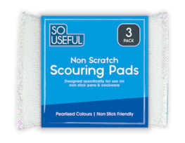 Wholesale Pearl Nonscratch Scouring Pads 3pk CDU