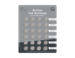 Wholesale Button Cell Batteries 24pk CDU