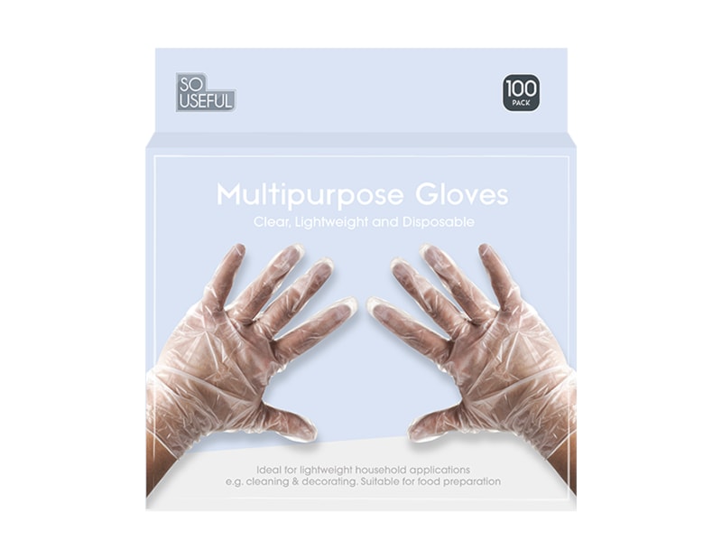 Wholesale Multi Purpose Gloves 100pk CDU