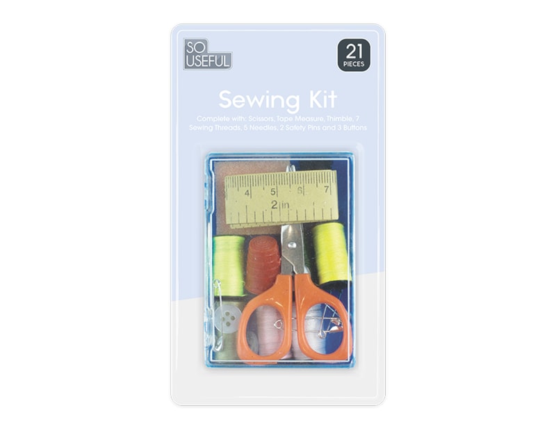 Wholesale Sewing Kit 21 Piece CDU