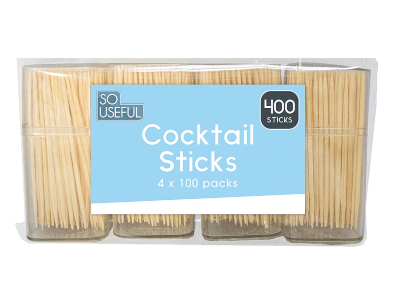 Wholesale Cocktail Sticks 400pk CDU