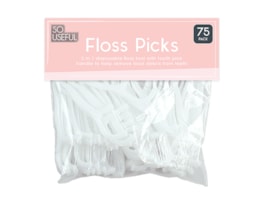 Wholesale Dental Floss Toothpicks 75pk CDU