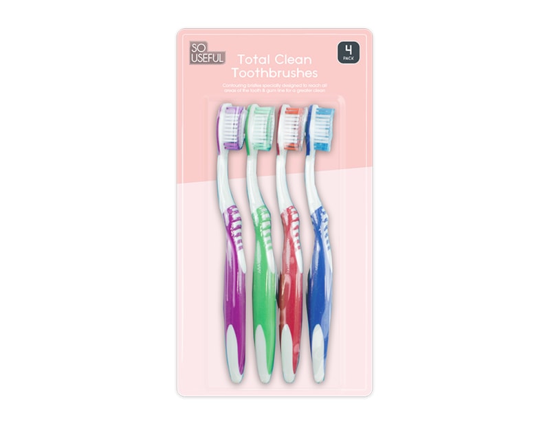 Wholesale Toothbrushes 4pk CDU