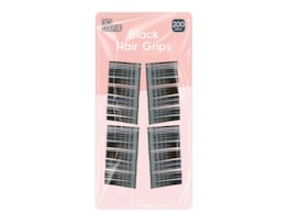 Wholesale Black Hair Grips 200pk CDU