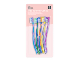 Wholesale Childrens Toothbrushes 5pk CDU