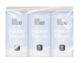 Wholesale Pocket Tissues 6pk CDU