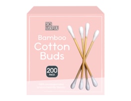 Wholesale Bamboo Cotton Buds 200pk CDU