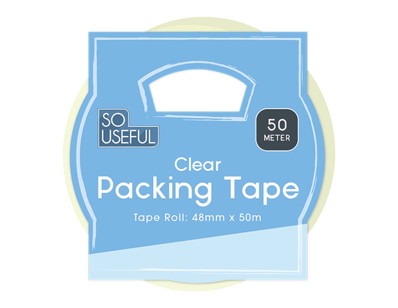 Wholesale Clear Packing Tape 50M CDU