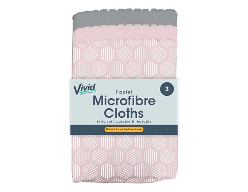 Wholesale Pastel Microfibre Cloths