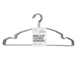 Wholesale Non slip Plastic Coated Hangers 10pk