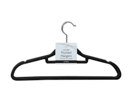 Wholesale Flocked Non-Slip Hangers 10pk