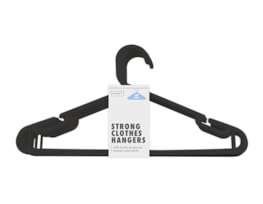 Wholesale Strong Clothes Hangers 10pk - Gem imports