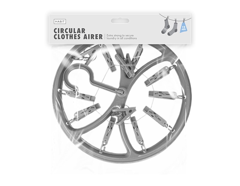 Wholesale Circular Clothes Airer 12 Pegs