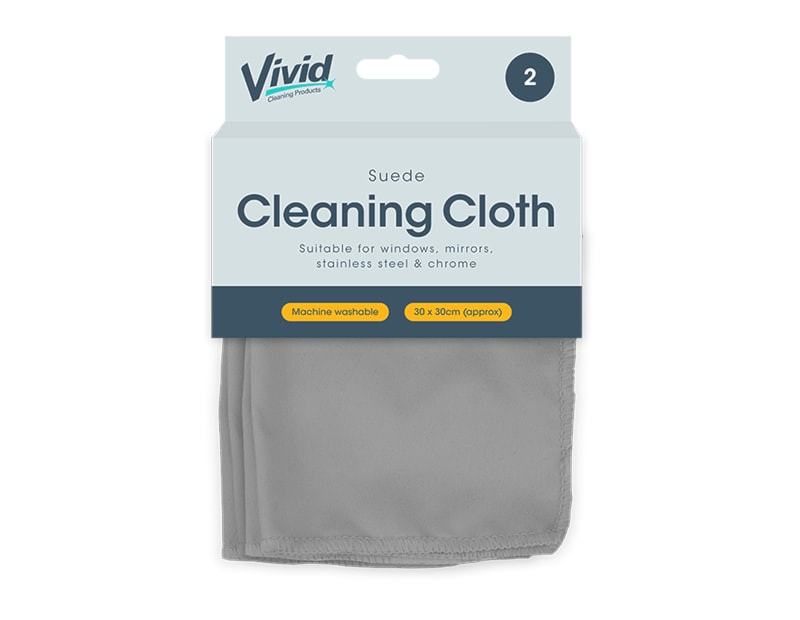 Wholesale Microfibre Cleaning Cloth 2pk