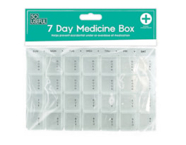 Wholesale Seven Day Pill Box With Clip Strip