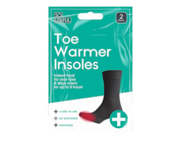 Wholesale Toe Warmer Insoles 2pk With Clip Strip