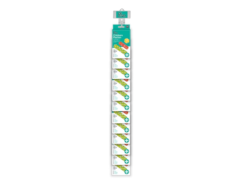 Wholesale Childrens Plasters 60pk With Clip Strip