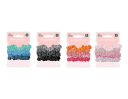 Wholesale Scrunchies 5pk With Clip Strip