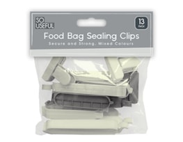 Wholesale Bag Sealing Clips 13pk With Clip Strip