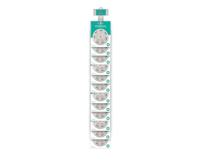 Wholesale Weekly Pill Organiser With Clip Strip