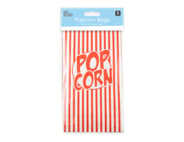 Wholesale Paper Popcorn Bag 8pk With Clip Strip