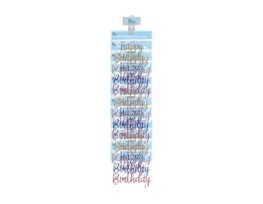 Wholesale Glitter Happy Birthday Cake Topper With Clip Strip