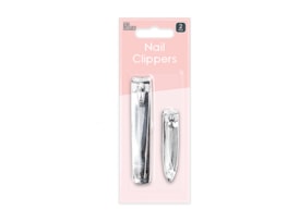 Wholesale Nail Clippers 2pk With Clip Strip