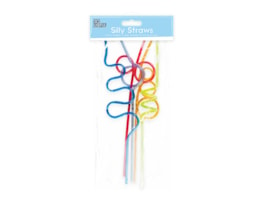 Wholesale Silly Straws 5pk With Clip Strip