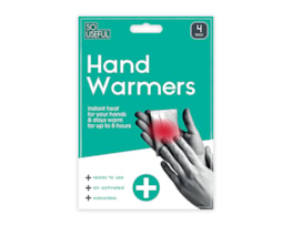 Wholesale Hand Warmers 4pk With Clip Strip