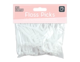 Wholesale Dental Floss Toothpicks 75pk With Clip Strip