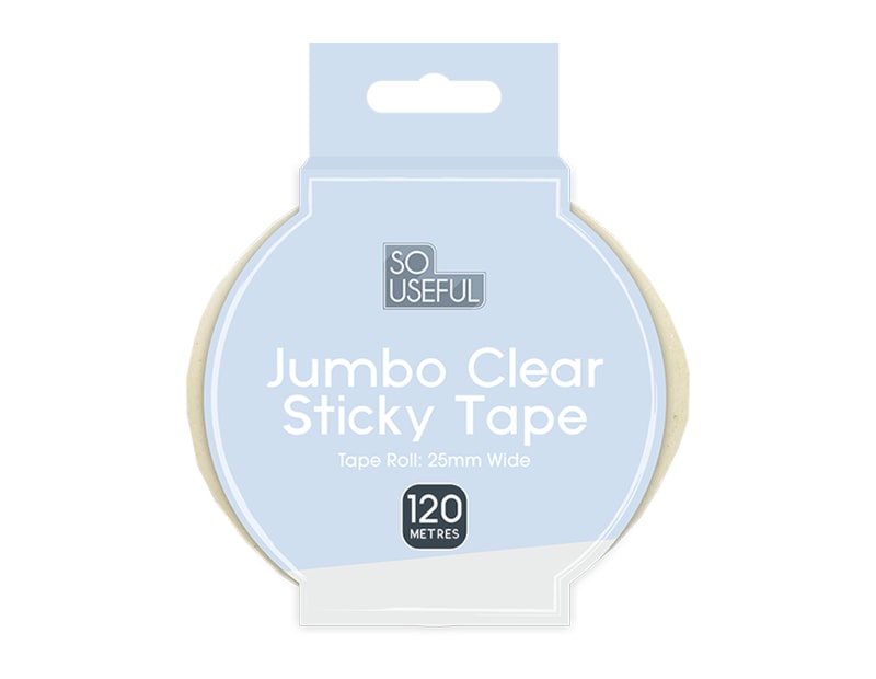 Wholesale Jumbo Clear Sticky Tape 120m