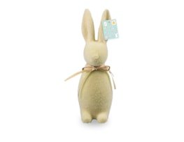 Wholesale Flocked Bunny Ornament 30cm