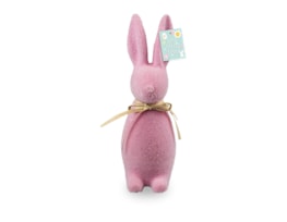 Wholesale Flocked Bunny Ornament 30cm