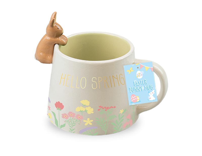 Wholesale Easter Ceramic Mug with Bunny