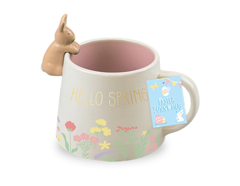 Wholesale Easter Ceramic Mug with Bunny