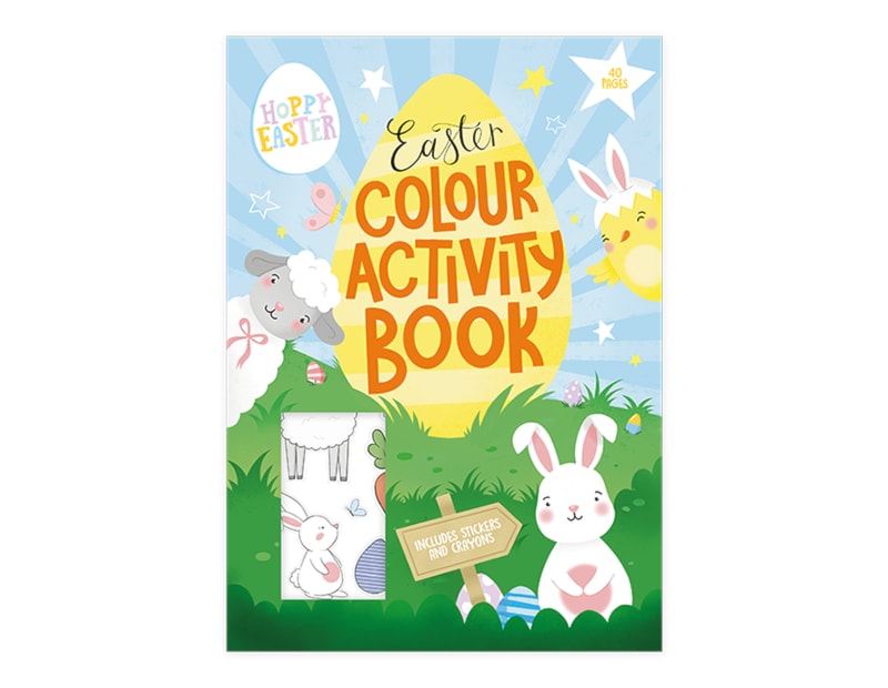 Wholesale Easter A4 Activity Book 40 Page PDQ