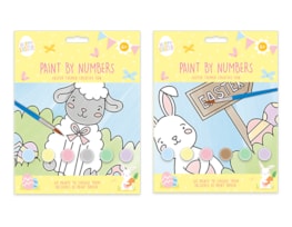 Wholesale Easter Paint By Number Book with Paints PDQ