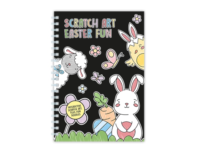 Wholesale Easter Scratch Art Book PDQ