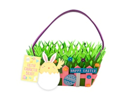 Wholesale Easter Felt Character Basket