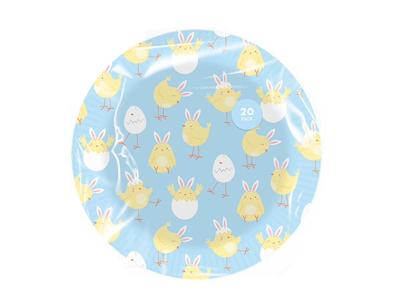 Wholesale Easter Printed Paper Plates 20pk PDQ