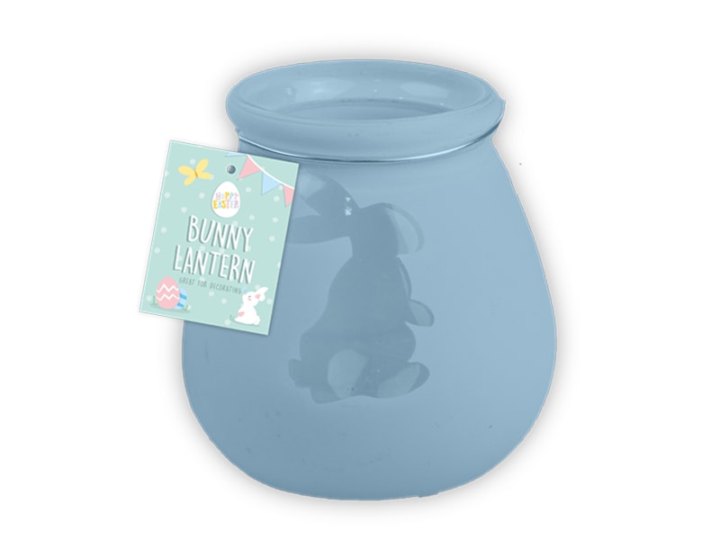 Wholesale Frosted Glass Bunny Lantern