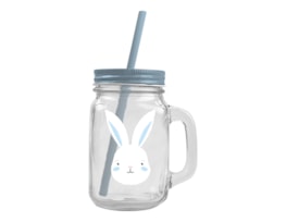 Wholesale  Easter printed mason Jar with handle | Gem imports Ltd.