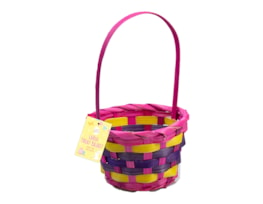 Wholesale Easter Large Woven Treat Basket | Gem imports Ltd.